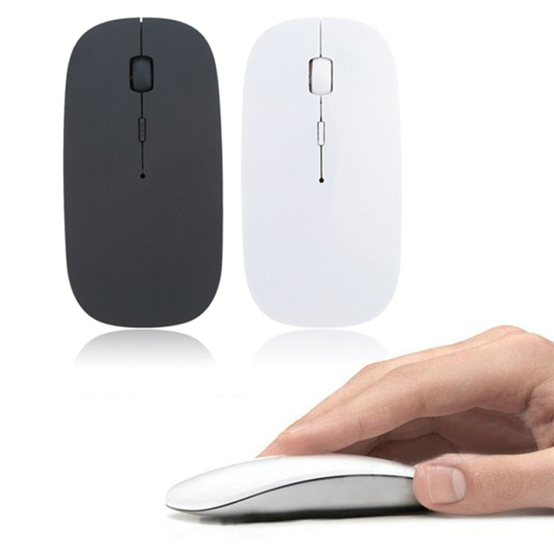 Mouse Óptico Super Slim Wireless 2.4G 1600 DPI